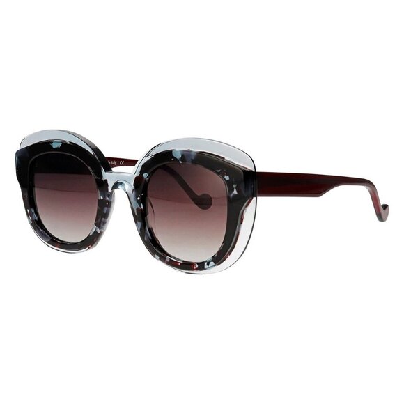 A2600Z New FACE A FACE Havana Square Eclips 1 0078 Sunglasses Women - Picture 1 of 4
